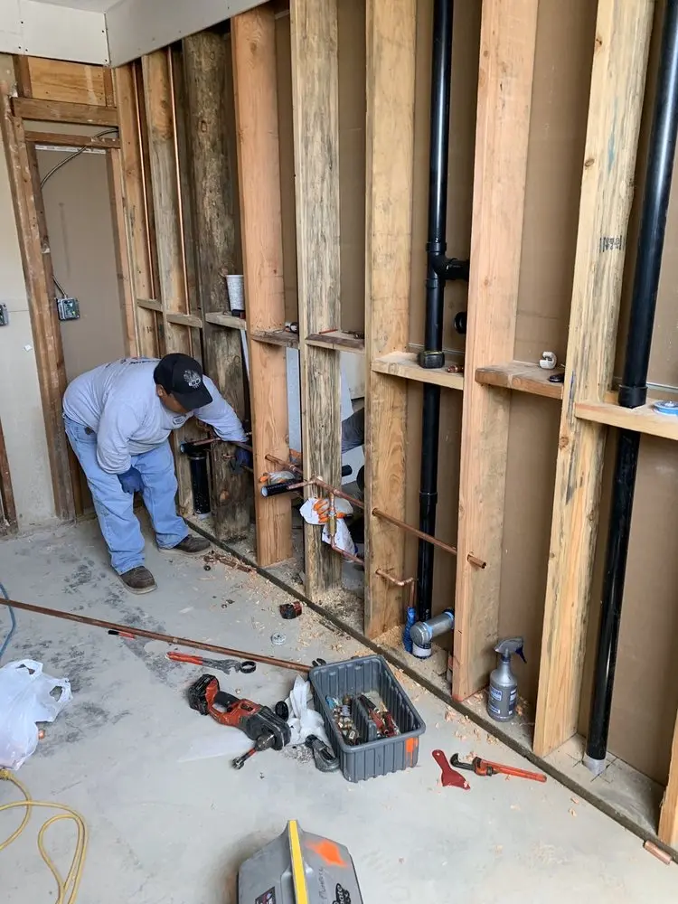 Commercial rough-in plumbing for Commercial Plumbing in Jacksonburg
